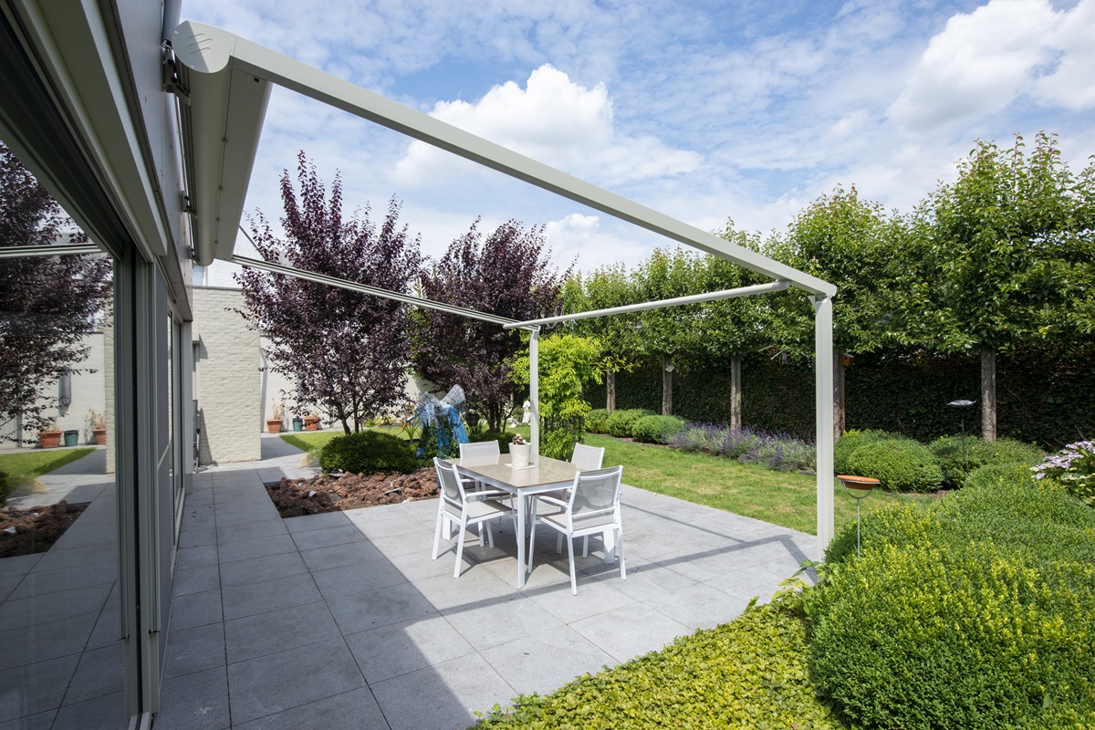 Bioklimatska pergola ali pergotenda